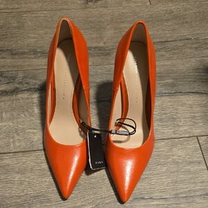 Zara Women's Bold Tangerine Heel